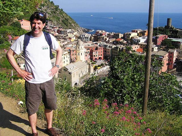 P6181586.JPG - Evan Skillman, the co-conqueror of Vernazza