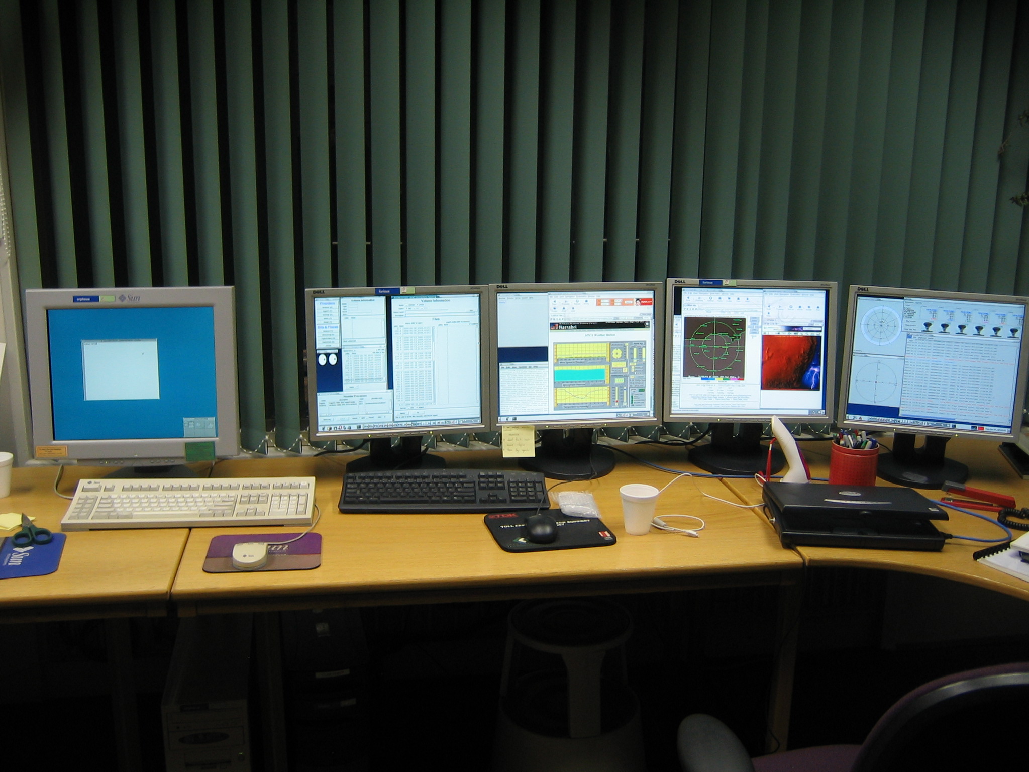 Control Room and Antenna Reconfiguration