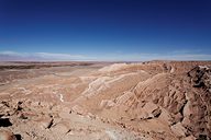 Valle de la Luna from Pukara de Quitor, near San Pedro de Atacama, Chile (2008/06/22)