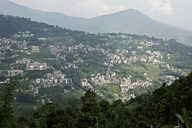 Gangtok skyline, Sikkim, India (2008/05/17)