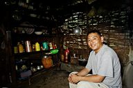 Goechala trek (Day 1: Yuksom to Bakhim), near Yuksom, Sikkim, India (2008/05/19)