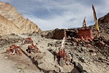 Bharal protective shrine, near Chalak, Hemis National Park, Ladakh, India (2012/08/01)